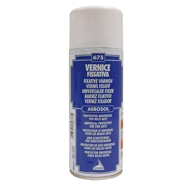 MD_85298 Vernice fissativa spray - 400 ml - Maimeri - immagine 1