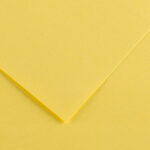 Foglio Colorline - 70x100 cm - 220 gr - giallo paglia - Canson