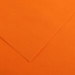 Foglio Colorline - 70x100 cm - 220 gr - arancione - Canson