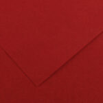Foglio Colorline - 70x100 cm - 220 gr - rosso granata - Canson