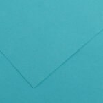 Foglio Colorline - 70x100 cm - 220 gr - blu turchese - Canson