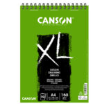Album spiralato lato corto XL drawing - A4 - 160 gr - 50 fogli - Canson
