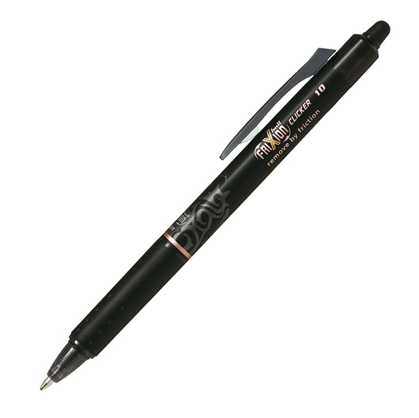 MD_85898 Penna a sfera a scatto cancellabile Frixionball - punta 1,0mm - nero - Pilot - immagine 1