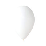 Palloncino - diametro 30 cm - lattice - bianco - Big Party - conf. 16 pezzi