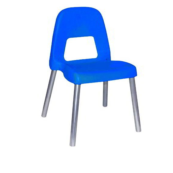 MD_85992 Sedia per bambini Piuma - H 31 cm - blu - CWR - immagine 1