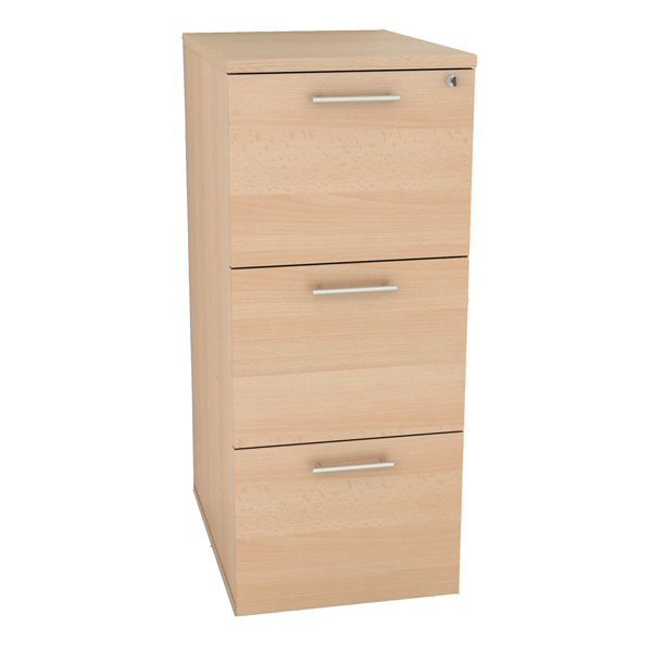 MD_86718 Classificatore - 3 cassetti - 49 x 55 x 107,2 cm - faggio - immagine 1