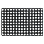 Zerbino Gummy - 50 x 100 cm - nero - Velcoc