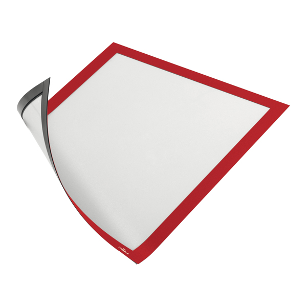 MD_86909 Cornice Duraframe Magnetic - A4 - 21 x 29,7 cm - rosso - Durable - immagine 1