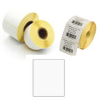 Etichette per trasferimento termico diretto - 1 pista - 50 x 100 mm - Printex - rotolo da 500 pezzi