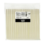 Colla termofusibile-  in stick - lunghezza 20 cm - diametro 1,1 cm - Iternet - sacchetto da 1 kg