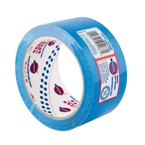 MD_87150 Nastro adesivo PP36NN - 5 cm - blu - Eurocel - immagine 1