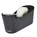 Dispenser da tavolo Magic C 18 - per nastri 33 m - 1 rotolo magic incuso - nero - Scotch