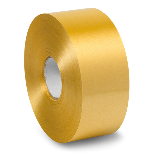 MD_88197 Nastro liscio 6800 - in polipropilene - 50mmx100mt - giallo 02 - Brizzolari - immagine 1