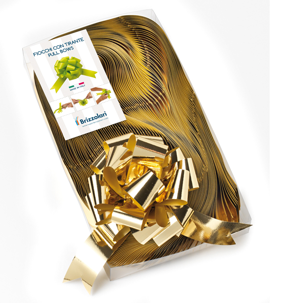 MD_88230 Nastro strip metal 6870 - oro 03 - 31 mm - diam. 13 cm - Brizzolari - conf. 30 pezzi - immagine 1