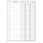 Registro Dare-Avere-Saldo - 96 pagine - 17 x 12 cm - DU133300000 - Data Ufficio