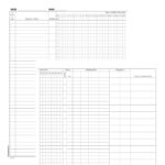 Registro presenze mensili - 48 pagine - 31 x 24,5 cm - DU131301200 - Data Ufficio