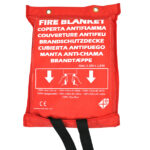 Coperta antifiamma - EN 1869 - 150 x 180 cm - PVS