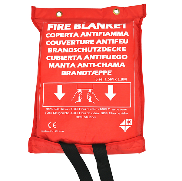 MD_88873 Coperta antifiamma - EN 1869 - 150 x 180 cm - PVS - immagine 1