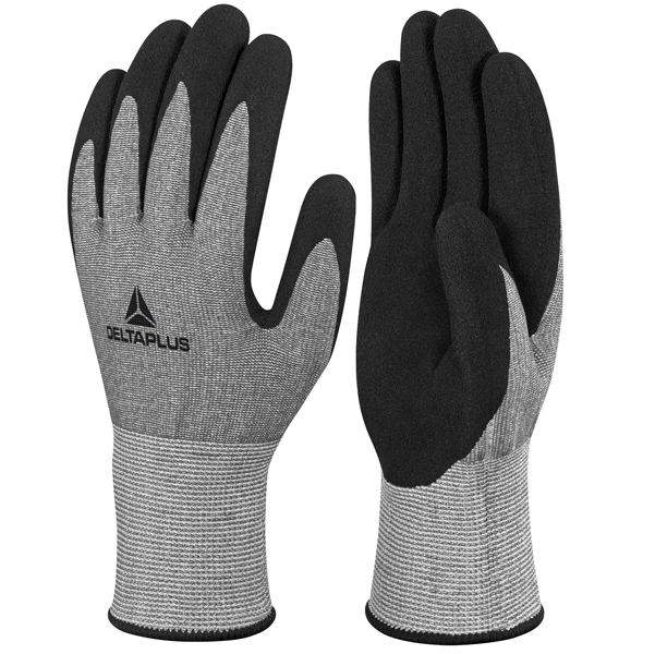 MD_88949 Guanti antitaglio Venicut F01- maglia Xtrem Cut - palmo in nitrile - taglia 10 - grigio - Deltaplus - immagine 1