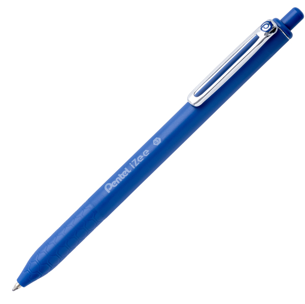 MD_89013 Penna a sfera a scatto iZee - punta 0,7 mm - blu - Pentel - immagine 1