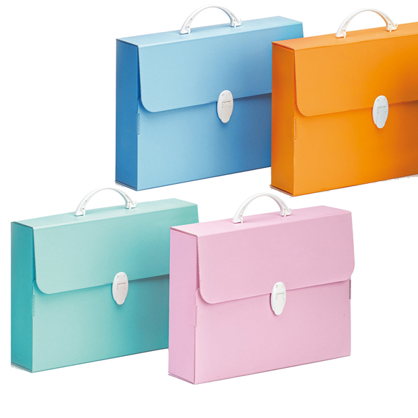 MD_89129 Valigetta Polionda Every Line Pastel - 27x37,5 cm - dorso 8 cm - Favorit - immagine 1