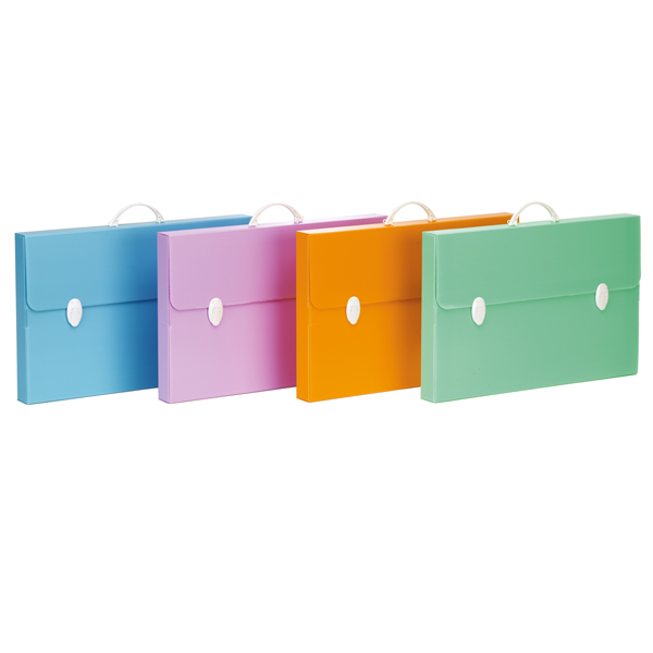 MD_89130 Valigetta Polionda Every Line Pastel - 36,5x56,5 cm - dorso 5,5 cm - Favorit - immagine 1