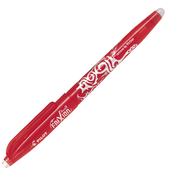 MD_89216 Penna a sfera Frixionball - punta 0,5 mm - rosso - Pilot - immagine 1