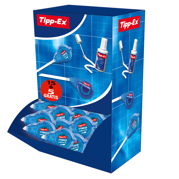 MD_89226 Correttore a nastro Easy Refill - 5 mm x 14 mt - Tipp Ex - box 10 pezzi - immagine 1