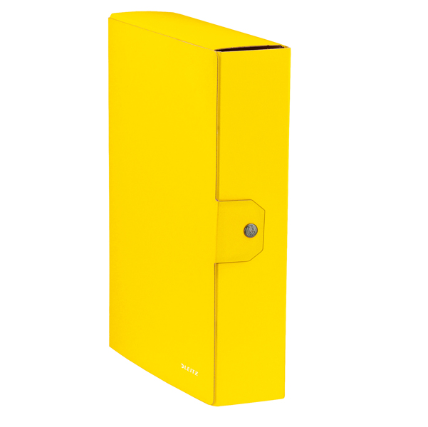MD_89316 Scatola progetto WOW - dorso 8 cm - giallo - Leitz - immagine 1