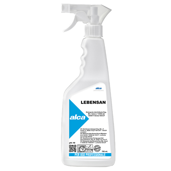 MD_89434 Disinfettante lebensan Trigger - 750ml - Alca - immagine 1