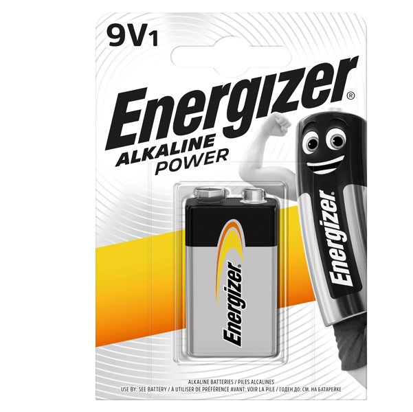 MD_89492 Pila Transistor - 9V - Alkaline Power - Energizer - blister 1 pezzo - immagine 1