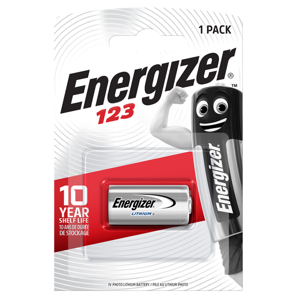 MD_89501 Pila 123 Photo Lithium - 3V - Energizer Specialistiche - blister 1 pezzo - immagine 1