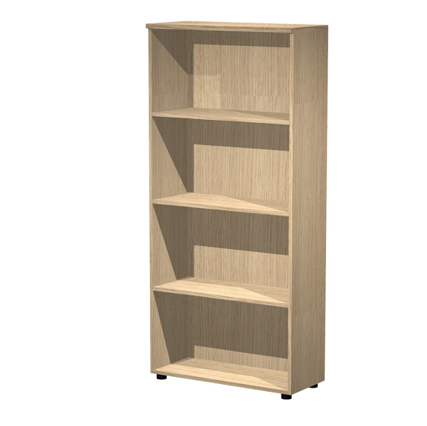 MD_89545 Mobile Easy - alto a giorno - 80 x 35 x 180 cm - rovere - immagine 1