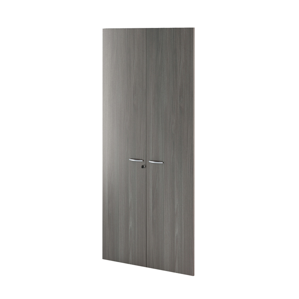 MD_89548 Coppia ante Easy - per mobile alto - 80 x 175 cm - spessore 18 mm - melaminico - rovere - immagine 1