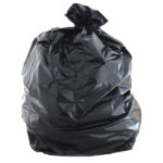 Sacchi - 90 x 120 cm - 130 L - 50 micron - MDPE/HDPE - nero - Rolsac - scatola 200 pezzi