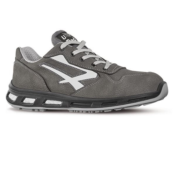 MD_89738 Calzatura di sicurezza Kick S3 - pelle nabuk naturale - taglia 43 - grigio - U-Power - immagine 1