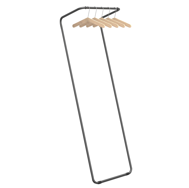 MD_89987 Stand appendiabiti Wall - 52 x 32 x 157 cm - Alba - immagine 1