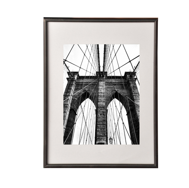 MD_90073 Cornice in PVC e crilex - A3 - nero - Methodo - immagine 1
