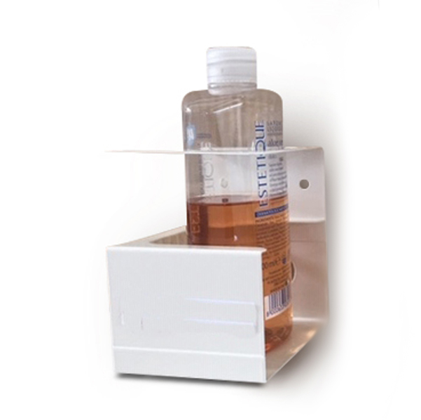 MD_90399 Supporto da parete porta dispenser da 500ml - max Ø 80mm - Metalplus - immagine 1
