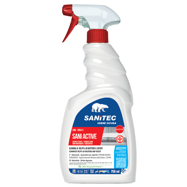 MD_90724 Disinfettante sgrassatore Sani Active - 750 ml - Sanitec - immagine 1
