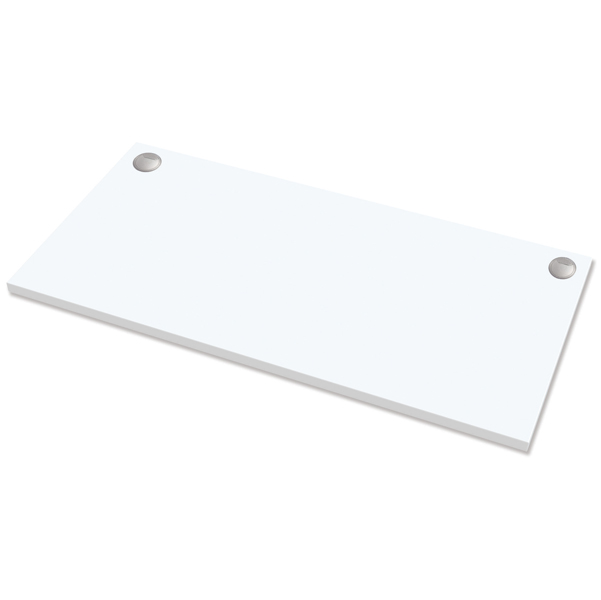 MD_91263 Piano di lavoro per scrivania Cambio - 140 x 80 x 2,5 cm - bianco - Fellowes - immagine 1