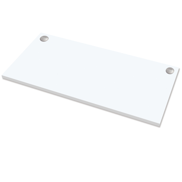 MD_91264 Piano di lavoro per scrivania Cambio - 160 x 80 x 2,5 cm - bianco - Fellowes - immagine 1