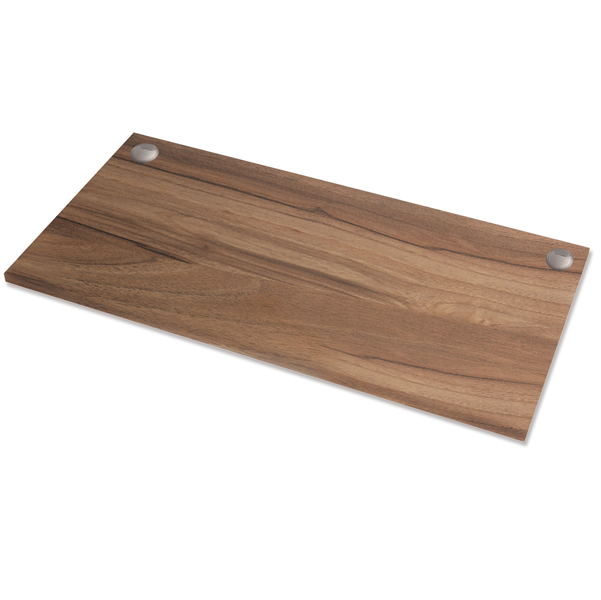 MD_91275 Piano di lavoro per scrivania Cambio - 140 x 80 x 2,5 cm - noce - Fellowes - immagine 1
