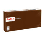 Tovagliolo - carta - 24 x 24 cm - 2 veli - cioccolato - Fato - conf. 100 pezzi
