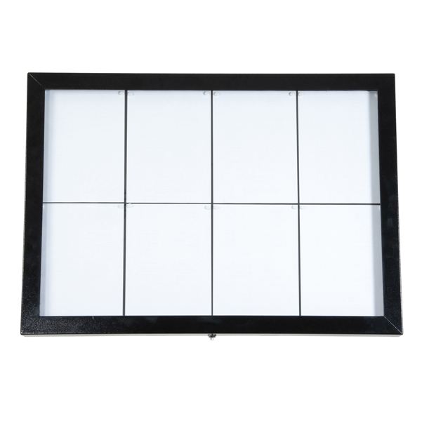 MD_91589 Espositore a LED per esterni - 8 x A4 - Securit - immagine 1