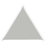 Tenda a vela triangolare ombreggiante - 5 x 5 x 5 m - PL - cenere - X-Robust