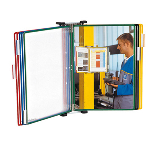 MD_92175 Kit leggio - da muro - 10 buste - A3 - metallo - multicolor - Djois - immagine 1