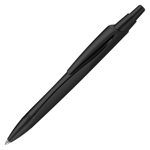 MD_92700 Penna a sfera a scatto Reco - punta media - nero - Schneider - immagine 1