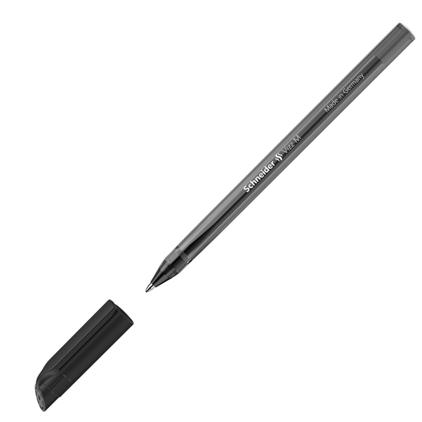 MD_92703 Penna a sfera Vizz - con cappuccio - punta media - nero - Schneider - immagine 1