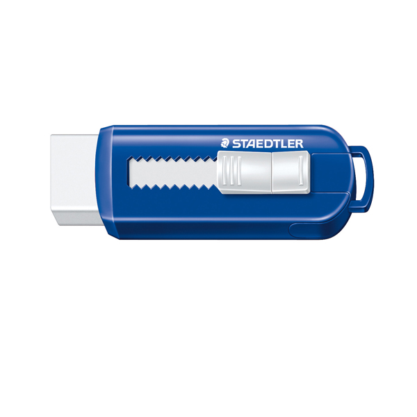 MD_92708 Gomma a scorrimento Eraser - involucro blu - Staedtler - immagine 1